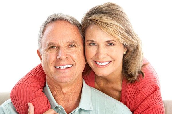 Happy mature couple